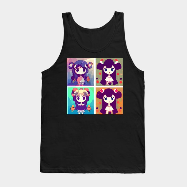 Cute anime dolls Tank Top by Style Troop